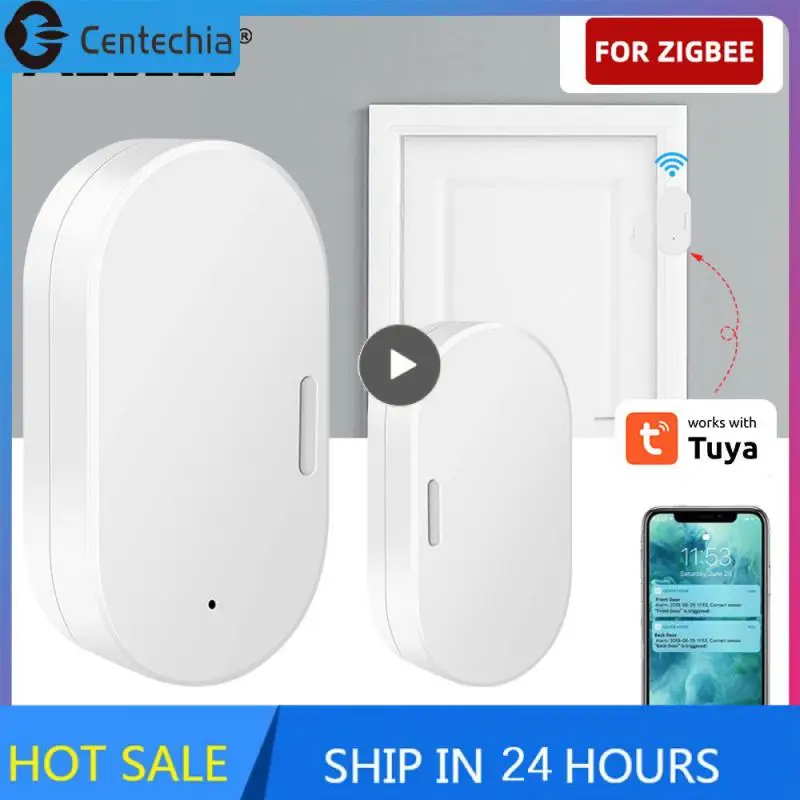 Датчик окон и дверей Tuya Zigbee3.0 для умного дома, детекторы открытия и закрытия дверей, охранная сигнализация для Alexa Home, требуется концентратор
Датчик окон и дверей Tuya Zigbee3.0 для умного дома, детекторы открытия и закрытия дверей, охранная сигнализация для Alexa Home, требуется концентратор