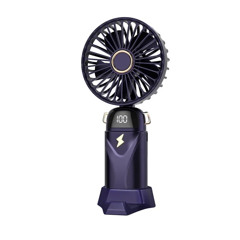 High-End Mini Fan Handheld Fan Digital Display Desktop Folding Mini-Portable Office Small Fan for Student Gift
High-End Mini Fan Handheld Fan Digital Display Desktop Folding Mini-Portable Office Small Fan for Student Gift
