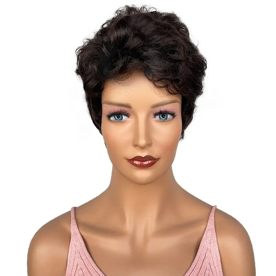 BCHR короткие коричневые парики для женщин Pixie Cut парик Синтетический Полный Дамский парик
BCHR короткие коричневые парики для женщин Pixie Cut парик Синтетический Полный Дамский парик