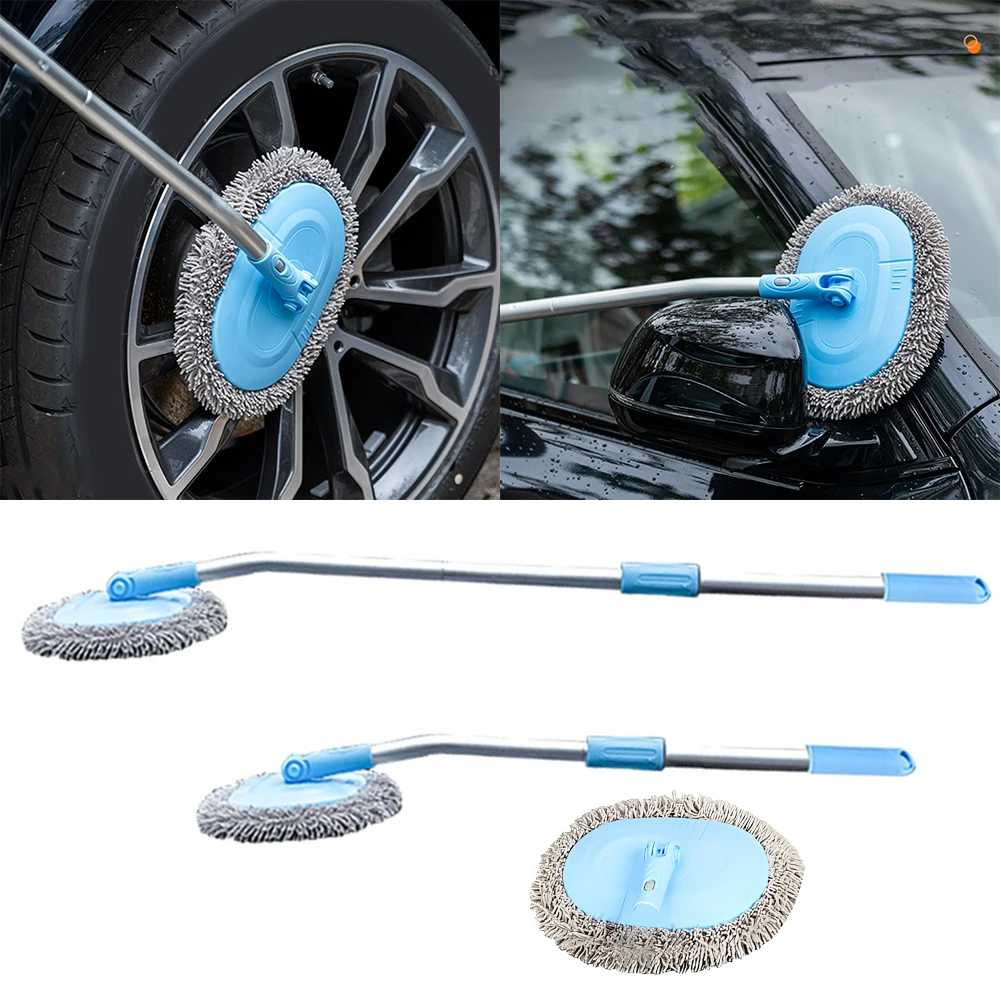 Car Cleaning Brush Does Not Damage Car Paint, Soft Bristle Brush, Super Absorbent, Adjustable Curved Pole Car Wash Mop
Car Cleaning Brush Does Not Damage Car Paint, Soft Bristle Brush, Super Absorbent, Adjustable Curved Pole Car Wash Mop