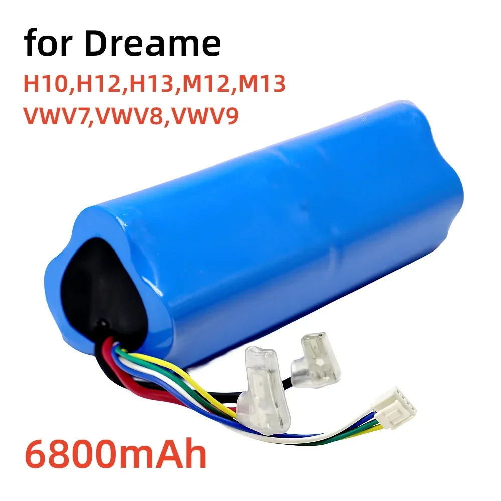 Replacement Li-ion Battery for Dreame H10 H12 H13 VWV7 VWV8 VWV9 P2106-6S1P-BWB Handheld Wet Dry Washing Vacuum Cleaner Battery
Replacement Li-ion Battery for Dreame H10 H12 H13 VWV7 VWV8 VWV9 P2106-6S1P-BWB Handheld Wet Dry Washing Vacuum Cleaner Battery