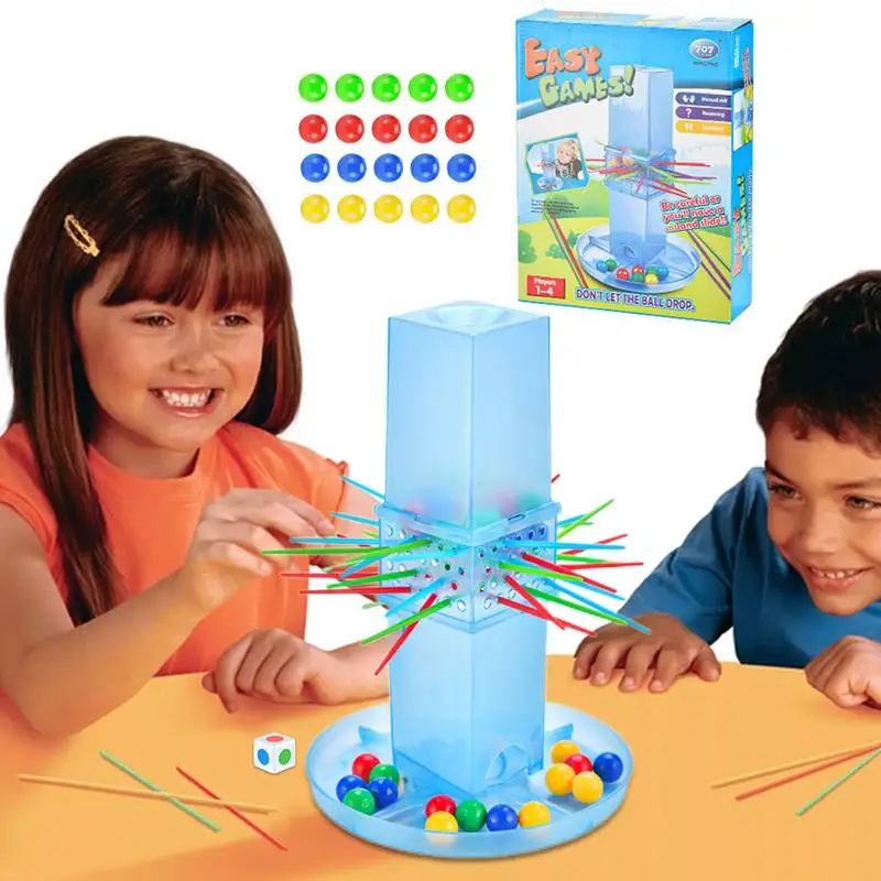 

Stick Games For Kids Stick Games For Kids With Beads Sticks And Game Unit Fast Fun Kerplunk For 2 To 4 Players Game For Enhance