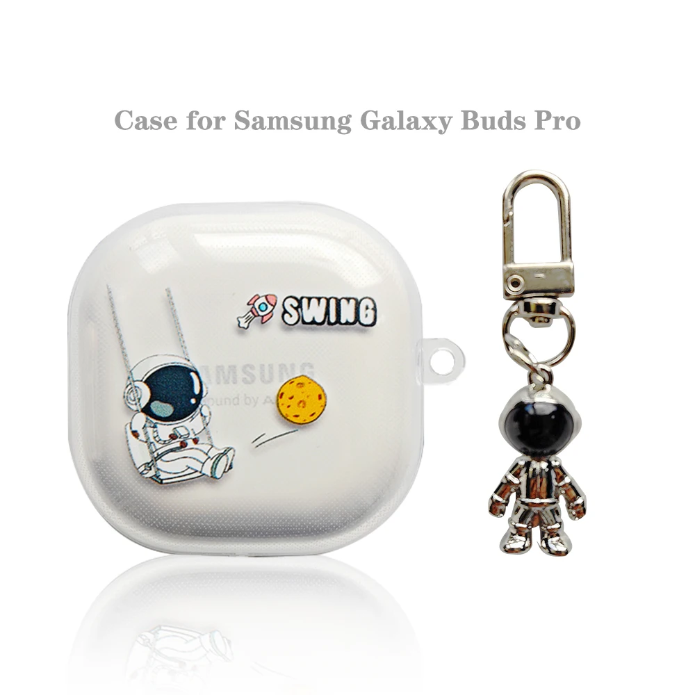 INS Art Aesthetics Transparent Anti-fall Soft Shell for Samsung Galaxy Buds2 Buds Pro Live Buds2pro with Spaceman Keychain Case
INS Art Aesthetics Transparent Anti-fall Soft Shell for Samsung Galaxy Buds2 Buds Pro Live Buds2pro with Spaceman Keychain Case