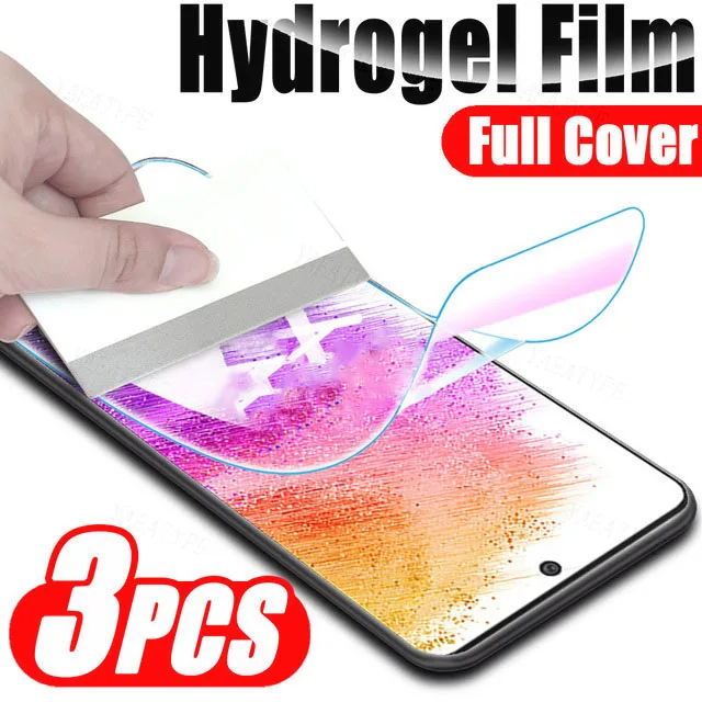 

3PCS Full Cover Hydrogel Film for Vivo V29 Lite V27 V25 V23 V21 V20 Pro Screen Protector Soft Film For Vivo V25E V27E V29E