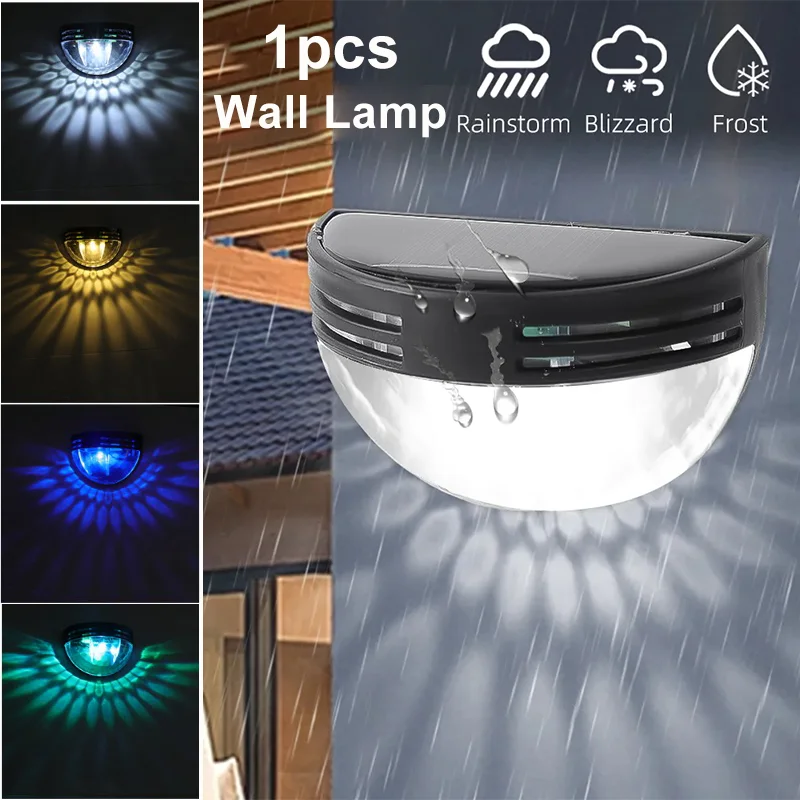 1pcs LED Solar Outdoor Lights Waterproof Wall Lamp Energy Saving Honeycombs Cover Semicircle Night Light Garden Decor for Yard
1pcs LED Solar Outdoor Lights Waterproof Wall Lamp Energy Saving Honeycombs Cover Semicircle Night Light Garden Decor for Yard
