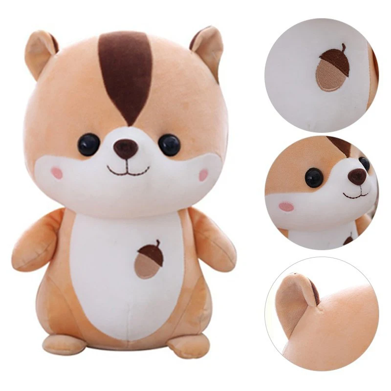 Jlong Squirrel Plush Toys Cute Cartoon Animal Dolls Stuffed Soft Pillow Home Pendant Decorative for Children Girls Boys
Jlong Squirrel Plush Toys Cute Cartoon Animal Dolls Stuffed Soft Pillow Home Pendant Decorative for Children Girls Boys