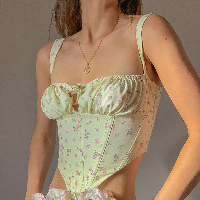 Quality Elegant Sexy V-neck Crop Tops Summer Floral Women's Corset Top 2021 Club Party Tee Shirts Mujer
Quality Elegant Sexy V-neck Crop Tops Summer Floral Women's Corset Top 2021 Club Party Tee Shirts Mujer
