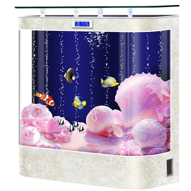 Fish Tank Living Room Floor Light Luxury Ecological Aquarium Back Filter Lazy Special Glass Fish Globe
Fish Tank Living Room Floor Light Luxury Ecological Aquarium Back Filter Lazy Special Glass Fish Globe