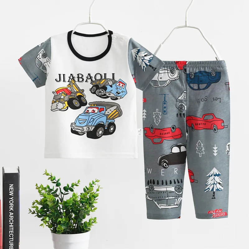 New 2022 Kids Boys Girls Summer Clothing Sets Cute Cartoon Print Short Sleeve T-Shirt Tops with Pants Toddler Baby Pajamas Sets
New 2022 Kids Boys Girls Summer Clothing Sets Cute Cartoon Print Short Sleeve T-Shirt Tops with Pants Toddler Baby Pajamas Sets