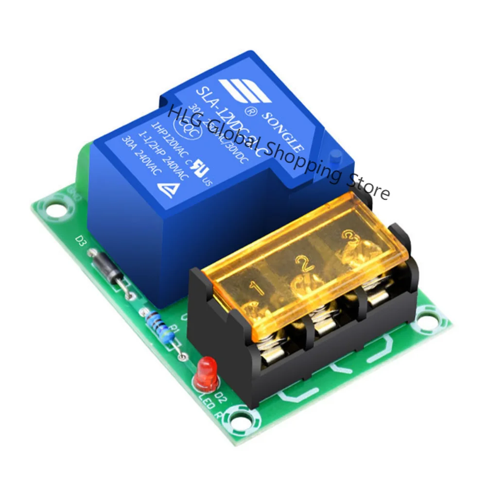 Relay Module Normally Open Normally Closed 30A High Current Relay Output 5 V 12V 24V Power Supply
Relay Module Normally Open Normally Closed 30A High Current Relay Output 5 V 12V 24V Power Supply