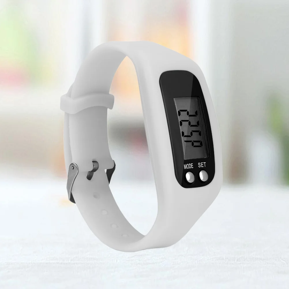 LED Multi Function Pedometer Leisure Sports Watch Calorie Monitoring Electronic Watch White
LED Multi Function Pedometer Leisure Sports Watch Calorie Monitoring Electronic Watch White