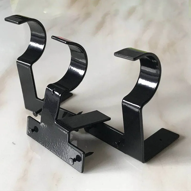 2pcs/lot Hang Curtain Bracket Quick Hang Curtain Rod Brackets Tap Right Into Window Frame Rod Holders
2pcs/lot Hang Curtain Bracket Quick Hang Curtain Rod Brackets Tap Right Into Window Frame Rod Holders