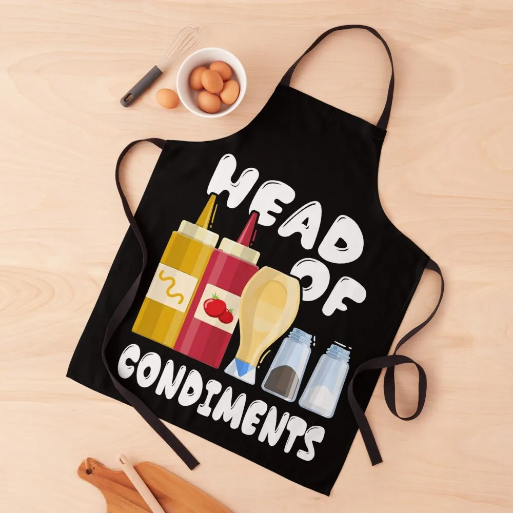 Head Of Condiments - Funny BBQ Grilling Lover - Barbecue Apron Kitchen Hairdresser Apron
Head Of Condiments - Funny BBQ Grilling Lover - Barbecue Apron Kitchen Hairdresser Apron