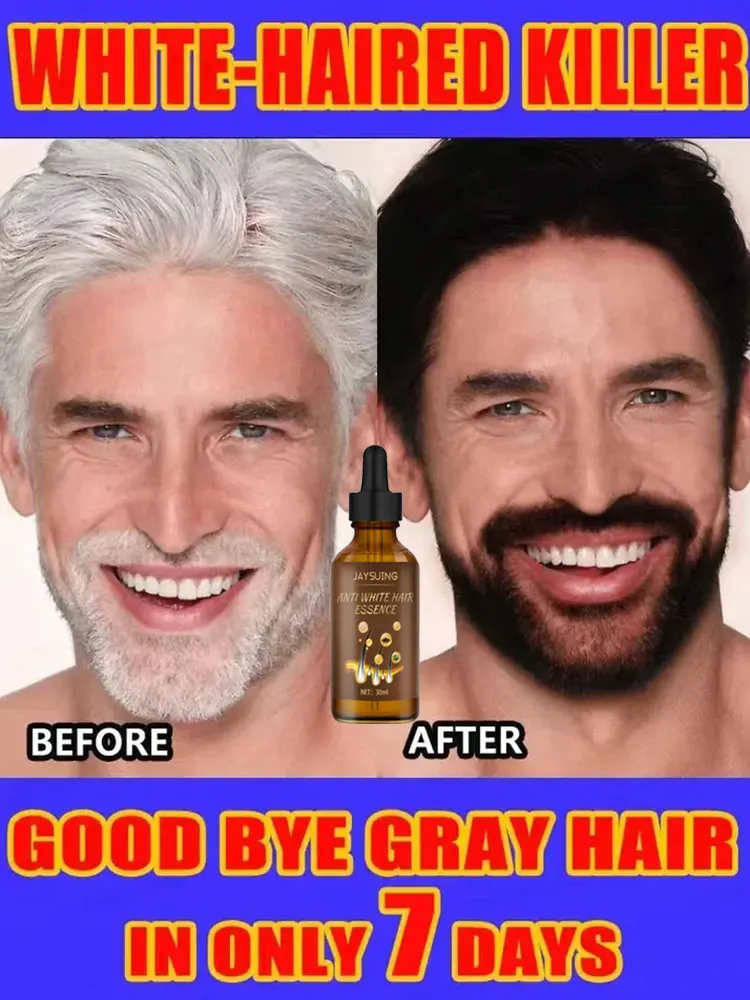 White Hair Treatment Serum Nourishing Scalp Restore Darken Natural Color Repairing Damage Gray Hairs Care Essence
White Hair Treatment Serum Nourishing Scalp Restore Darken Natural Color Repairing Damage Gray Hairs Care Essence