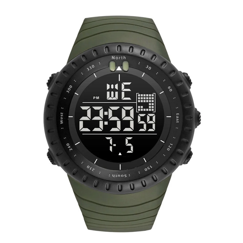 

Men Outdoor Bluetooth Sport Watch Male 50M Waterproof Luminous Backlight Wristwatch Date Digital Boy Date Clock