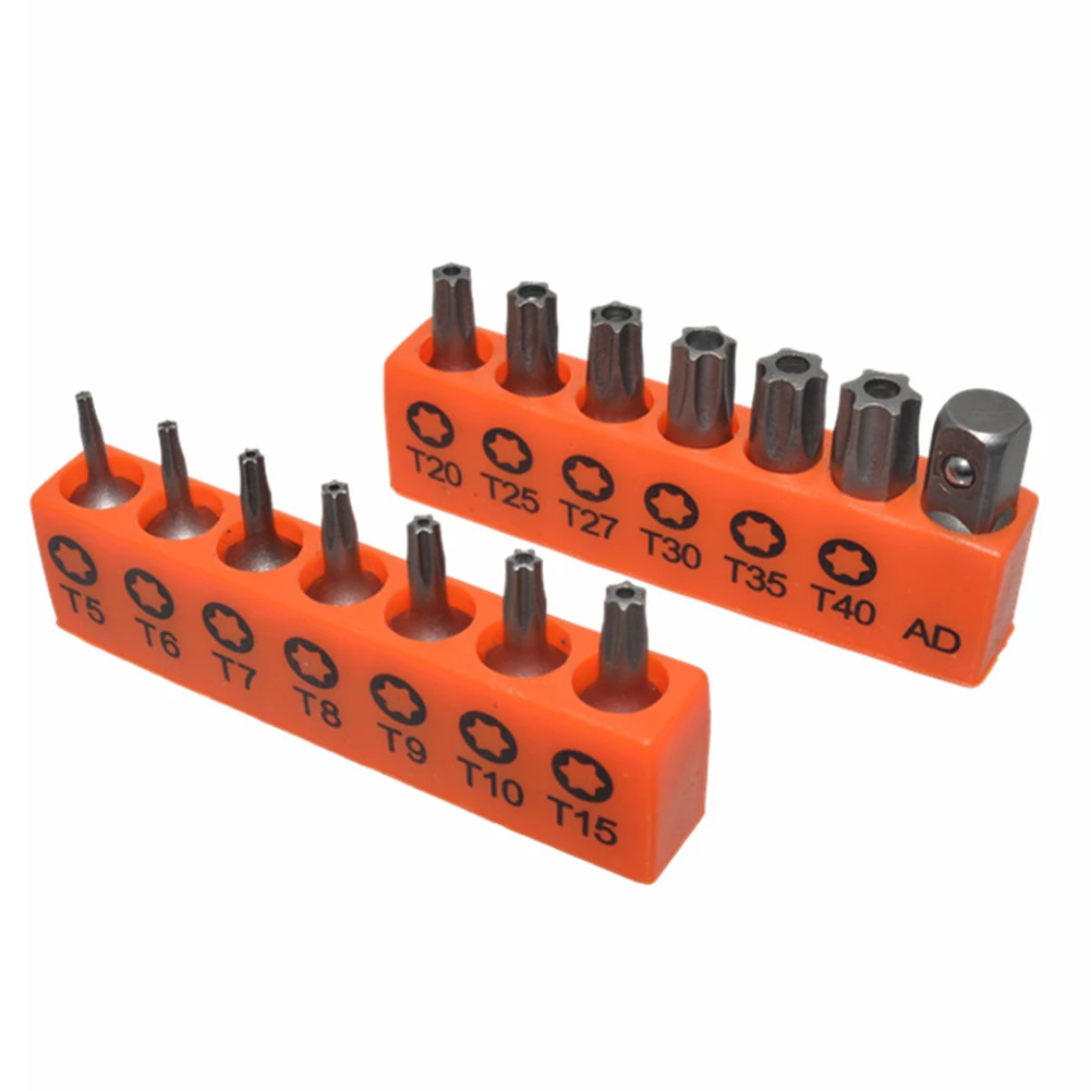 Durable 14pcs Sand Blasting Torx Screwdriver Bit Set with Standard Shank Diameter for Rechargeable Screwdrivers
Durable 14pcs Sand Blasting Torx Screwdriver Bit Set with Standard Shank Diameter for Rechargeable Screwdrivers