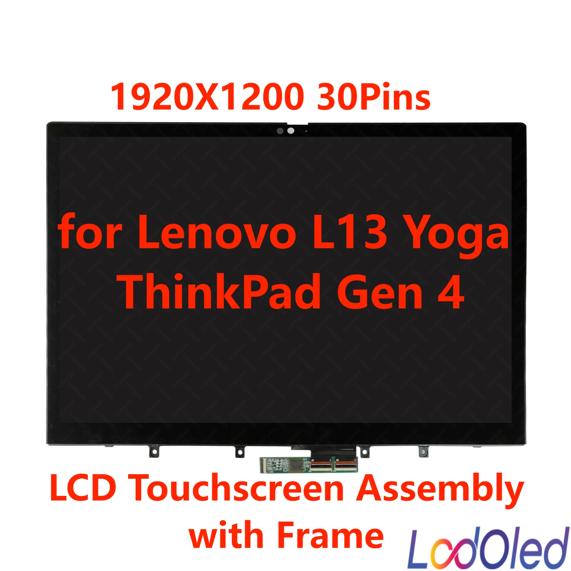 Светодиодная матрица 13,3 дюйма для Lenovo L13 Yoga ThinkPad Gen 4, ЖК-экран с сенсорной панелью в сборе FHD 1920X1200, 30 контактов, 60 Гц
Светодиодная матрица 13,3 дюйма для Lenovo L13 Yoga ThinkPad Gen 4, ЖК-экран с сенсорной панелью в сборе FHD 1920X1200, 30 контактов, 60 Гц