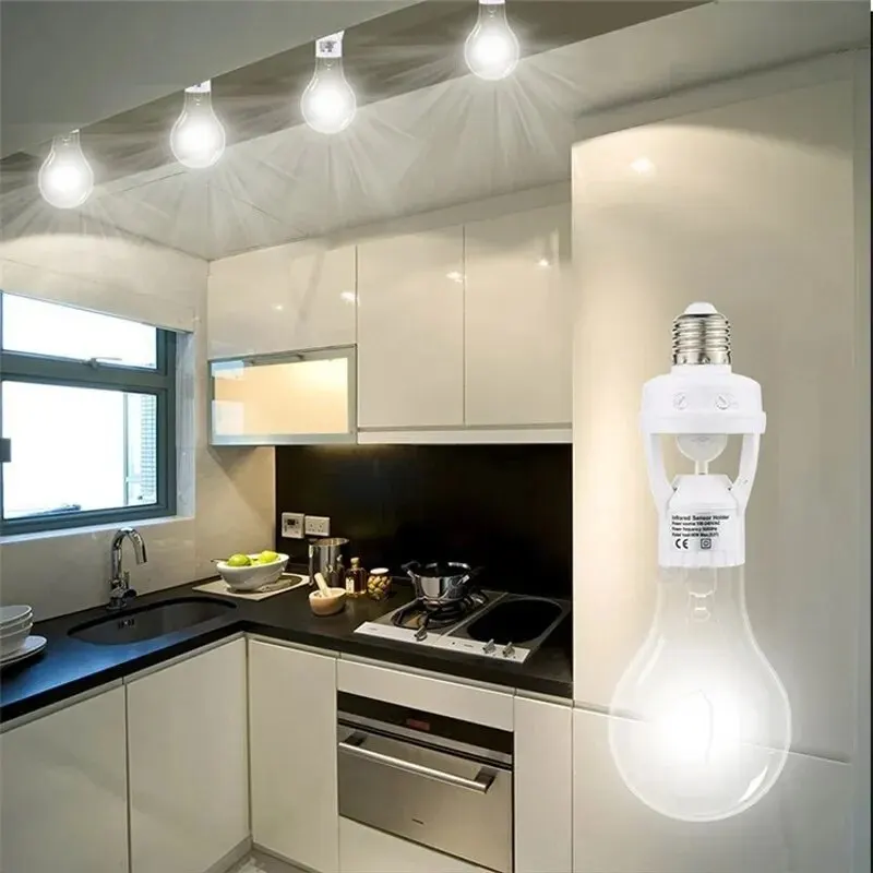 Smart E27 PIR Motion Sensor Light Switch 110V, 220V Detector Base Lamp Holder Lux Time Delay Adjust Control Bulb Socket 13 Mallzona S08eaa377399a4648a7ac6e32dfd6f2b6b Smart E27 PIR Motion Sensor Light Switch 110V, 220V Detector Base Lamp Holder Lux Time Delay Adjust Control Bulb Socket Mallzona