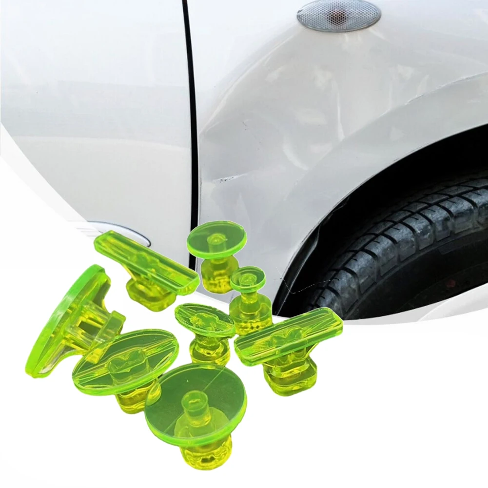 8Pcs Paintless Auto Dent Repair Tools Puller Tabs Suction Cup Glue Tabs Body Sheet Metal Hail Dent Removal Kit Acesssories
8Pcs Paintless Auto Dent Repair Tools Puller Tabs Suction Cup Glue Tabs Body Sheet Metal Hail Dent Removal Kit Acesssories