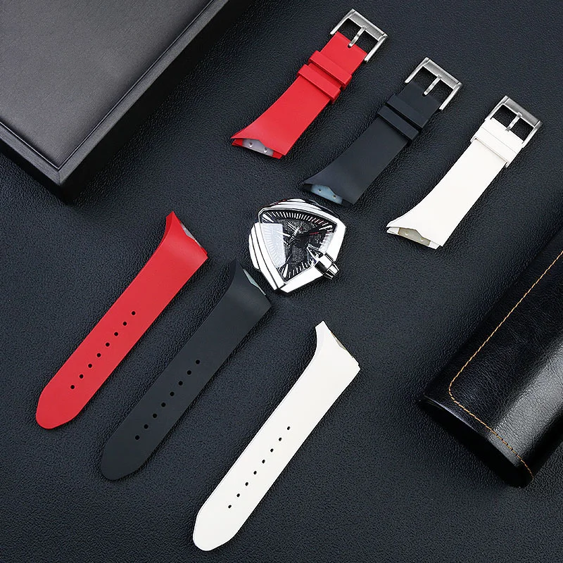 Silicon Rubber Watchband For Hamilton Adventure Series H24655331 H24615331 Anniversary Elvis Presley Man Sport Black Strap 25mm
Silicon Rubber Watchband For Hamilton Adventure Series H24655331 H24615331 Anniversary Elvis Presley Man Sport Black Strap 25mm