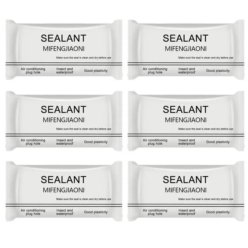 Mastic Clay Waterproof Sealant For Wall Repair Sealing Clay Quick Mending Mud For Pipe Connection Wall Hole Air Conditioning
Mastic Clay Waterproof Sealant For Wall Repair Sealing Clay Quick Mending Mud For Pipe Connection Wall Hole Air Conditioning