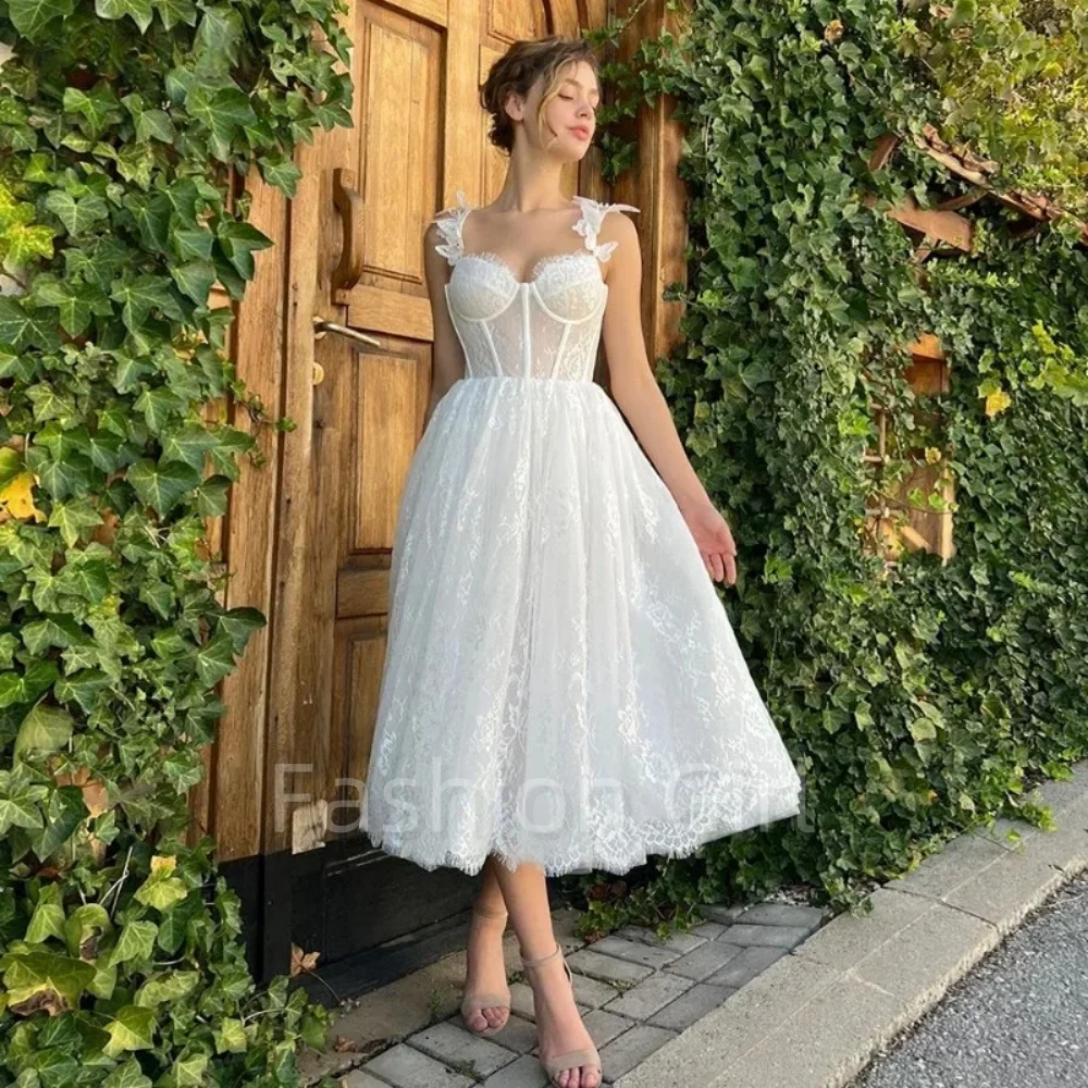 Simple White A Line Sweetheart Prom Dresses Party Evening Dress Tea Length Ball Gown Elegant Gowns Formal Long Luxury 2024 New
Simple White A Line Sweetheart Prom Dresses Party Evening Dress Tea Length Ball Gown Elegant Gowns Formal Long Luxury 2024 New