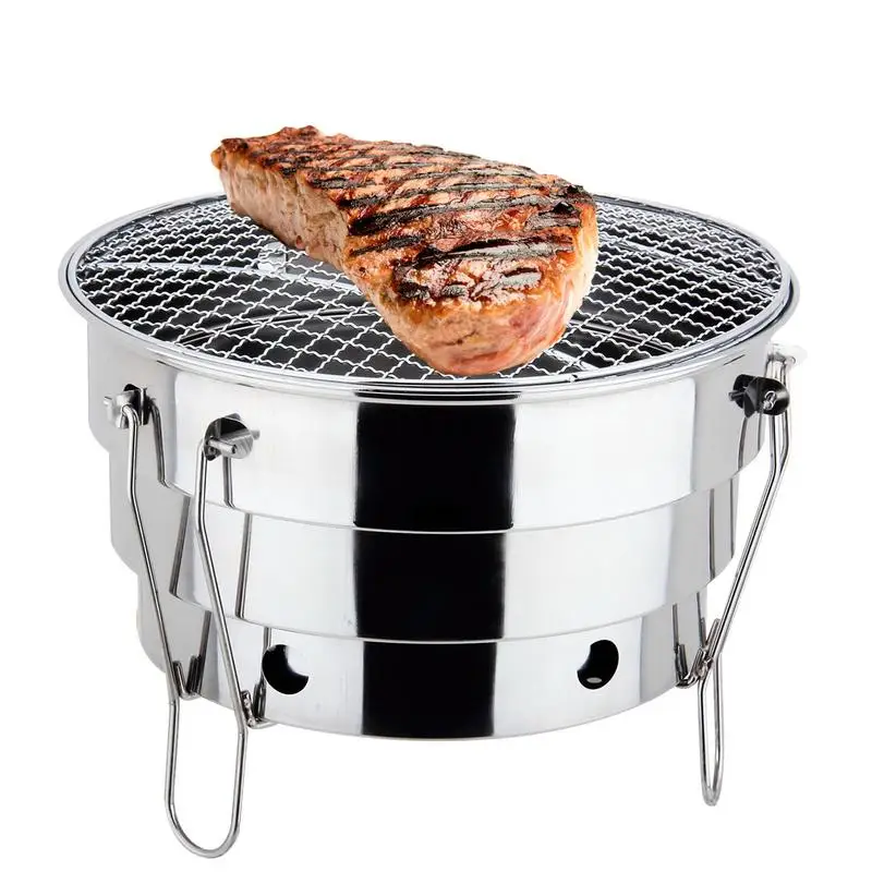 Portable Camping BBQ Grill Stove Folding Stainless Steel Stove Rack Cooking Supplies Indoor Outdoor Charcoal Grill Stove
Portable Camping BBQ Grill Stove Folding Stainless Steel Stove Rack Cooking Supplies Indoor Outdoor Charcoal Grill Stove