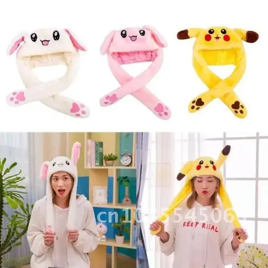 Adorable Glowing/no light Soft Bunny Hat Playful Toy Up Down Moving Rabbit Ears Hat Funny Girlfriend Kids Presents
Adorable Glowing/no light Soft Bunny Hat Playful Toy Up Down Moving Rabbit Ears Hat Funny Girlfriend Kids Presents