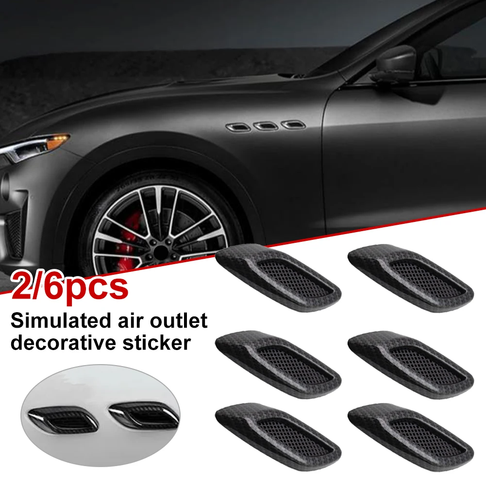 Car Front Fender Air Vents Trim Decorative Air Intake Sticker Carbon ABS Fiber Bumper Side Vent Decal Spolier Exterior Decor
Car Front Fender Air Vents Trim Decorative Air Intake Sticker Carbon ABS Fiber Bumper Side Vent Decal Spolier Exterior Decor