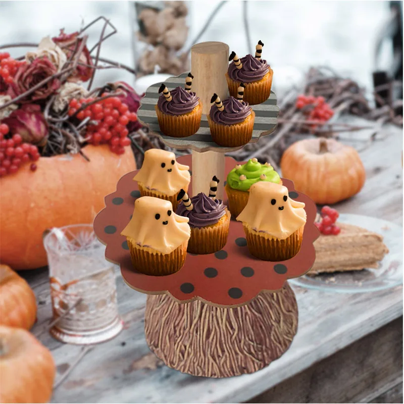 Cake Rack Halloween Snack Rack Wooden Halloween Decoration Halloween Outdoor Statues for Garden with Solar Light Large
Cake Rack Halloween Snack Rack Wooden Halloween Decoration Halloween Outdoor Statues for Garden with Solar Light Large