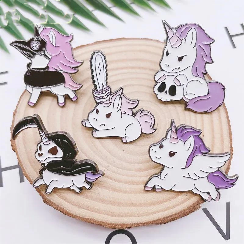 Unicorn Badges Cartoon Cute Pink Unicorn Broochs Skull Chainsaw Pegasus Bird Beak Pony Badges Jewellery Gift Backpack Accessory
Unicorn Badges Cartoon Cute Pink Unicorn Broochs Skull Chainsaw Pegasus Bird Beak Pony Badges Jewellery Gift Backpack Accessory