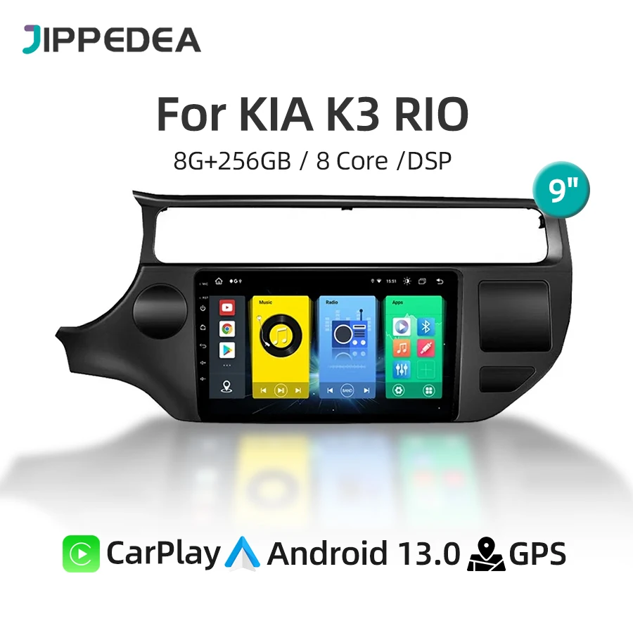 Auto Android 13.0 CarPlay 8G 256G Car Multimedia Player GPS Navigation Bluetooth 4G WiFi RDS Car Radio For KIA K3 RIO 2015-2019 
Auto Android 13.0 CarPlay 8G 256G Car Multimedia Player GPS Navigation Bluetooth 4G WiFi RDS Car Radio For KIA K3 RIO 2015-2019