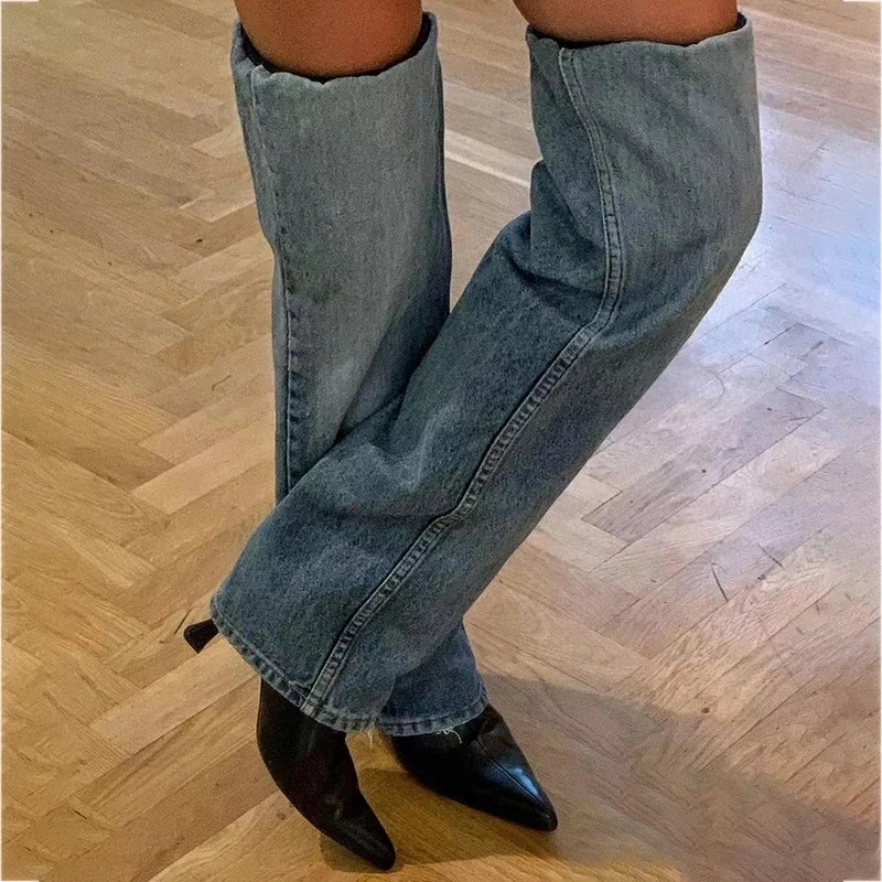 Pointed toe stiletto western cowboy boots female retro trouser boots over the knee boots female hot girl high heeled boots
Pointed toe stiletto western cowboy boots female retro trouser boots over the knee boots female hot girl high heeled boots