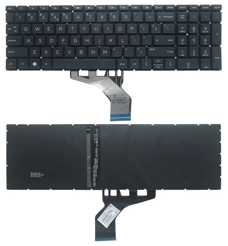 Новая Черная Клавиатура США для HP 15-DA 15-DB 15-DX 15-DR 250 G7 255 G7 клавиатура с подсветкой
Новая Черная Клавиатура США для HP 15-DA 15-DB 15-DX 15-DR 250 G7 255 G7 клавиатура с подсветкой