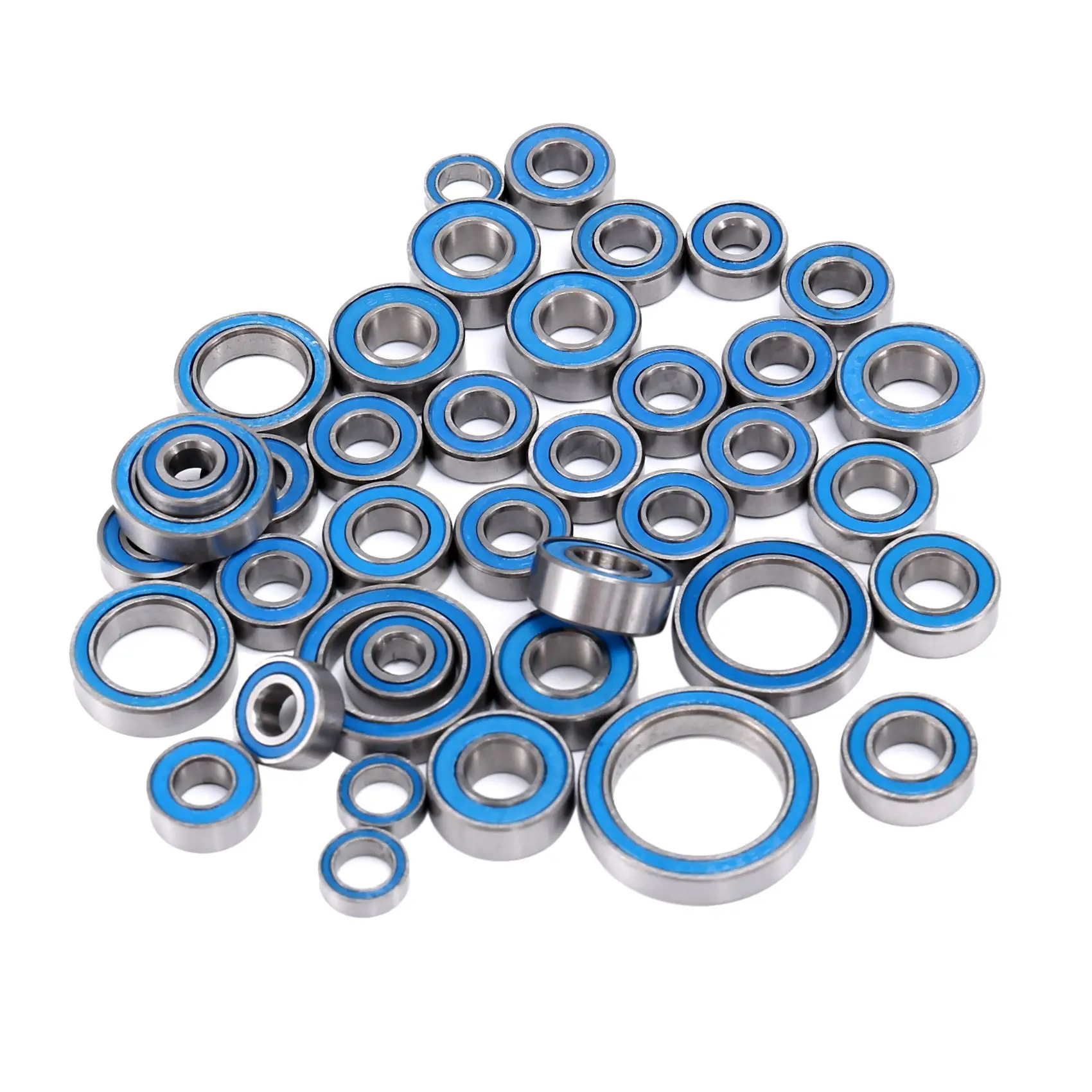 39pcs Sealed Steel Ball Bearing Kit for Traxxas TRX-4 TRX4 Bronco Defender Sport G500 1/10 RC Crawler Car Upgrades Parts
39pcs Sealed Steel Ball Bearing Kit for Traxxas TRX-4 TRX4 Bronco Defender Sport G500 1/10 RC Crawler Car Upgrades Parts