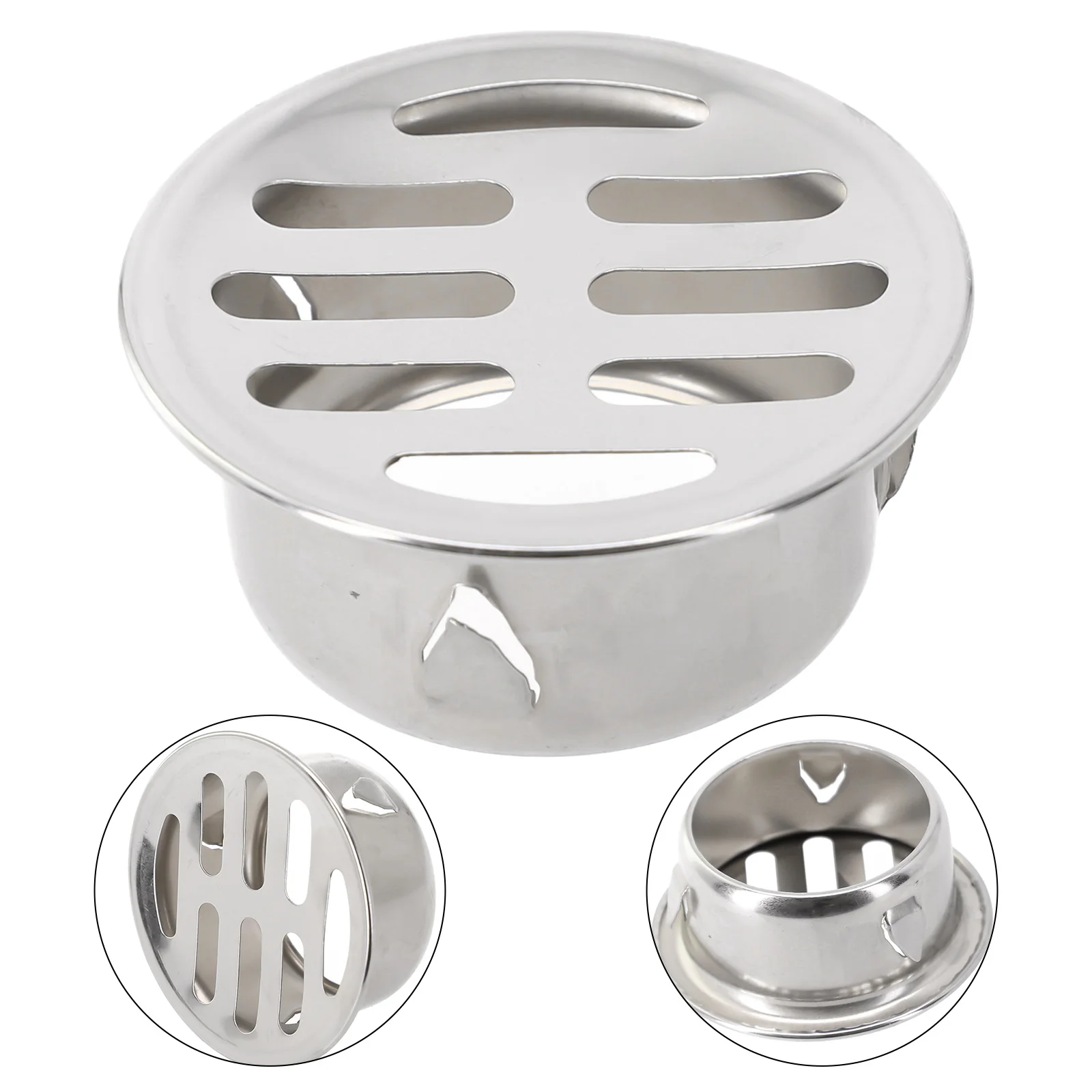 Brand New Floor Drain Cover Durable Balcony Floor Drain Silver Deodorant Stainless Steel Displacement Thickened
Brand New Floor Drain Cover Durable Balcony Floor Drain Silver Deodorant Stainless Steel Displacement Thickened