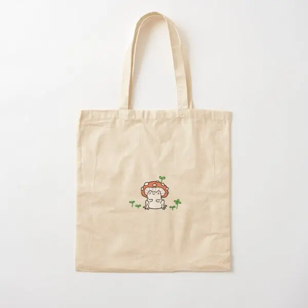 Хлопчатобумажная холщовая дорожная сумка в виде гриба-лягушки для женщин, Повседневная Складная дамская сумочка-Шоппер с принтом, дизайнерский тоут унисекс для продуктов 
Хлопчатобумажная холщовая дорожная сумка в виде гриба-лягушки для женщин, Повседневная Складная дамская сумочка-Шоппер с принтом, дизайнерский тоут унисекс для продуктов