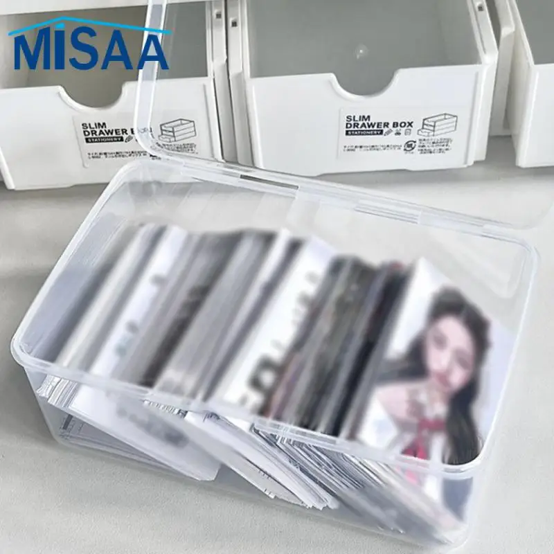 Function Stationery Storage Box Slot Sealing Advanced Card Slot Closure Popular Modern Transparent Desk Organizer Convenient
Function Stationery Storage Box Slot Sealing Advanced Card Slot Closure Popular Modern Transparent Desk Organizer Convenient