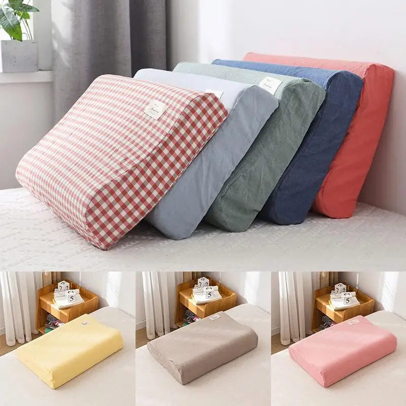 1PC Zippered Latex Pillowcase Pillow Cover Memory Foam Contour Cotton Rebound Pillow Case
1PC Zippered Latex Pillowcase Pillow Cover Memory Foam Contour Cotton Rebound Pillow Case