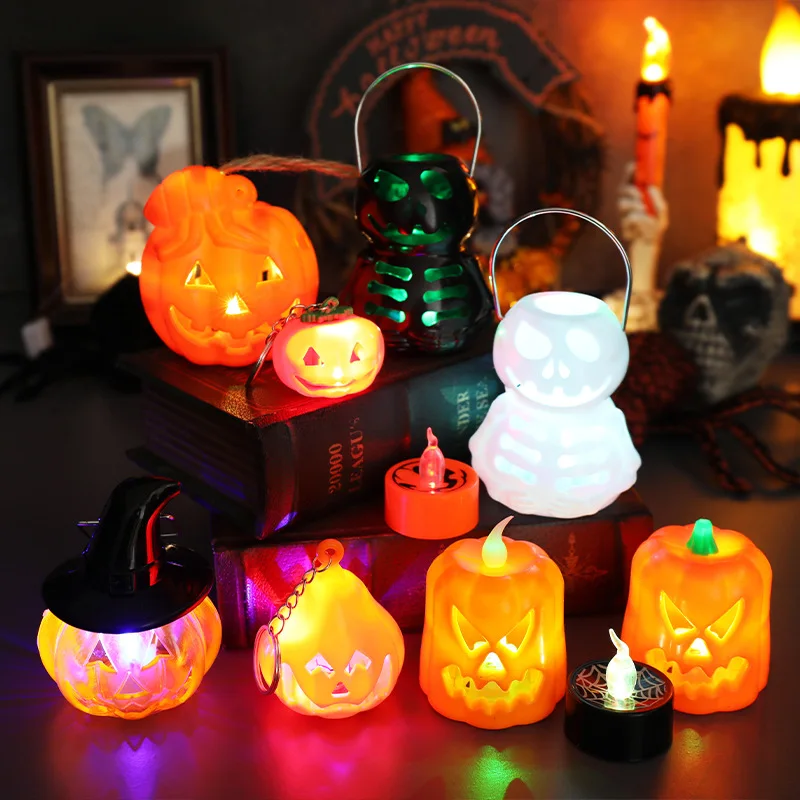 Halloween Pumpkin Candle Lamp Ghost Festival Party Horror Atmosphere Layout Trick or Treat Happy Halloween Day Night Light 2023
Halloween Pumpkin Candle Lamp Ghost Festival Party Horror Atmosphere Layout Trick or Treat Happy Halloween Day Night Light 2023