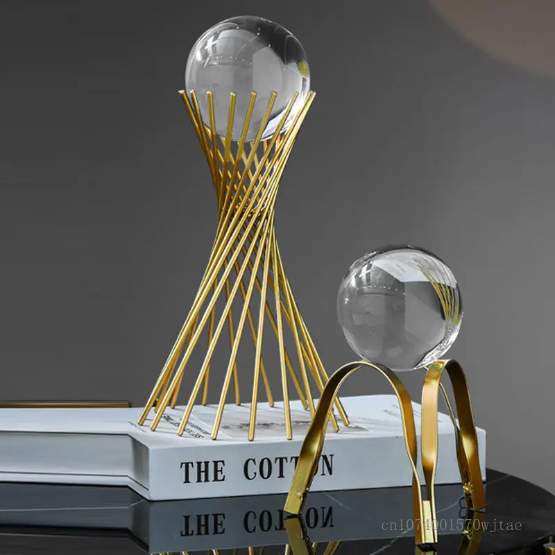 Creative light and luxurious geometric shape electroplating metal crystal ball decor home living room bedroom decor iron crafts
Creative light and luxurious geometric shape electroplating metal crystal ball decor home living room bedroom decor iron crafts
