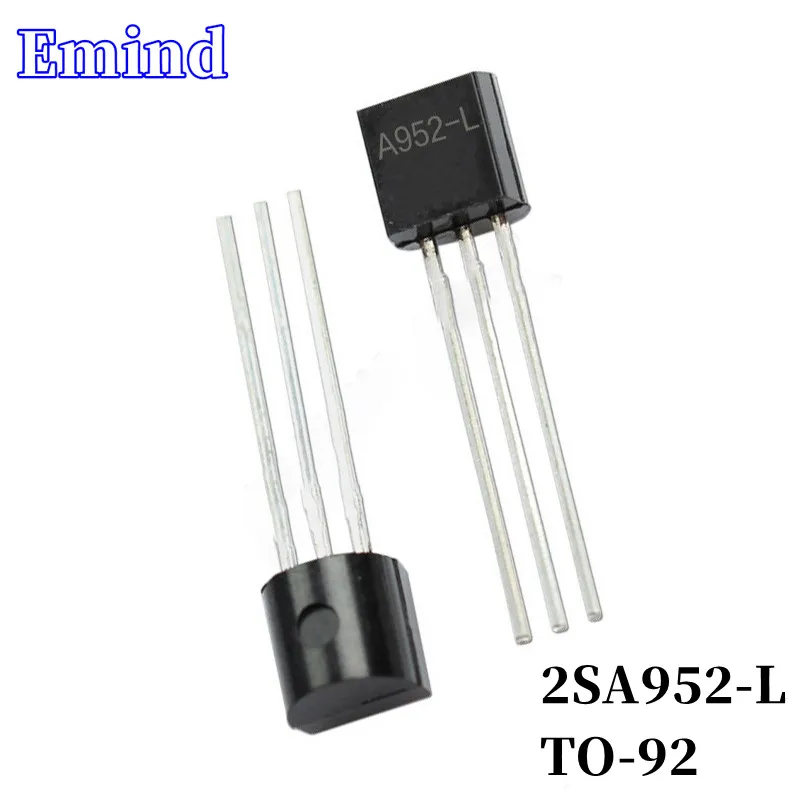 100Pcs 2SA952-L A952-L DIP Transistor TO-92 Type PNP Bipolar Amplifier Transistor 25V/700mA
100Pcs 2SA952-L A952-L DIP Transistor TO-92 Type PNP Bipolar Amplifier Transistor 25V/700mA