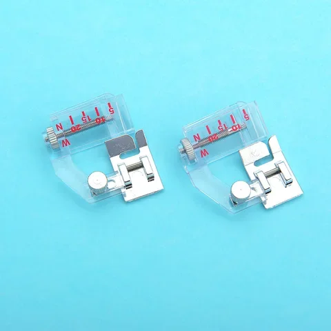 1 pcs Presser Foot Adjustable Bias Tape Binding Foot Snap On Brother Sewing Machine Tools Accessories
1 pcs Presser Foot Adjustable Bias Tape Binding Foot Snap On Brother Sewing Machine Tools Accessories