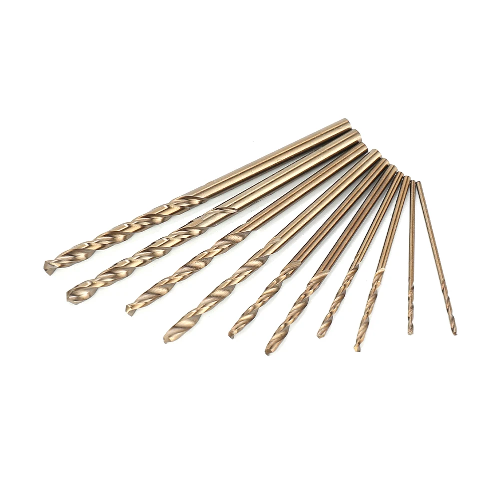 20 Pieces Coated Cobalt Drill Bits 0.3-6mm Multi-size High Speed Steel Drill Bit Set Tool Multifunctional Metal Drill Bit Tool
20 Pieces Coated Cobalt Drill Bits 0.3-6mm Multi-size High Speed Steel Drill Bit Set Tool Multifunctional Metal Drill Bit Tool