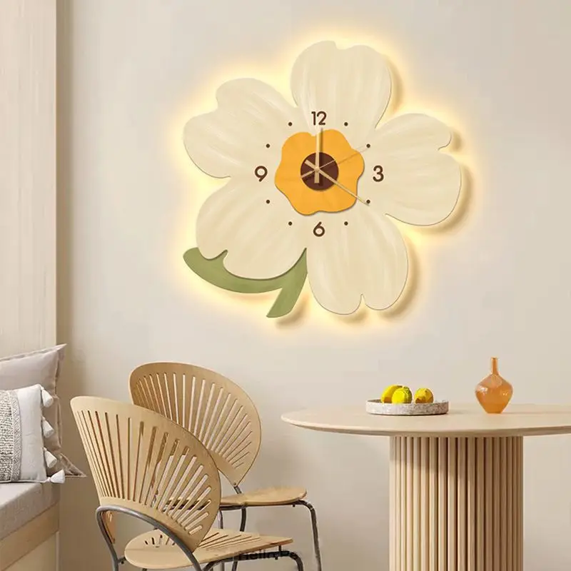 Flower Cartoon Wall Clock Living Room Decor Silent Wall clocks Decoration Bedroom Modern Home Decoration Accessories For Kids
Flower Cartoon Wall Clock Living Room Decor Silent Wall clocks Decoration Bedroom Modern Home Decoration Accessories For Kids