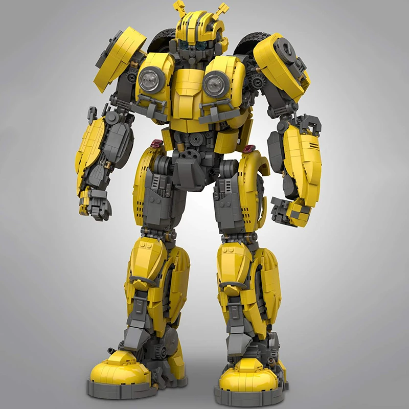 MOC 773 Transformers Bumblebee Robot Bricks Toys MOC 773 Transformers Bumblebee Robot Bricks Toys