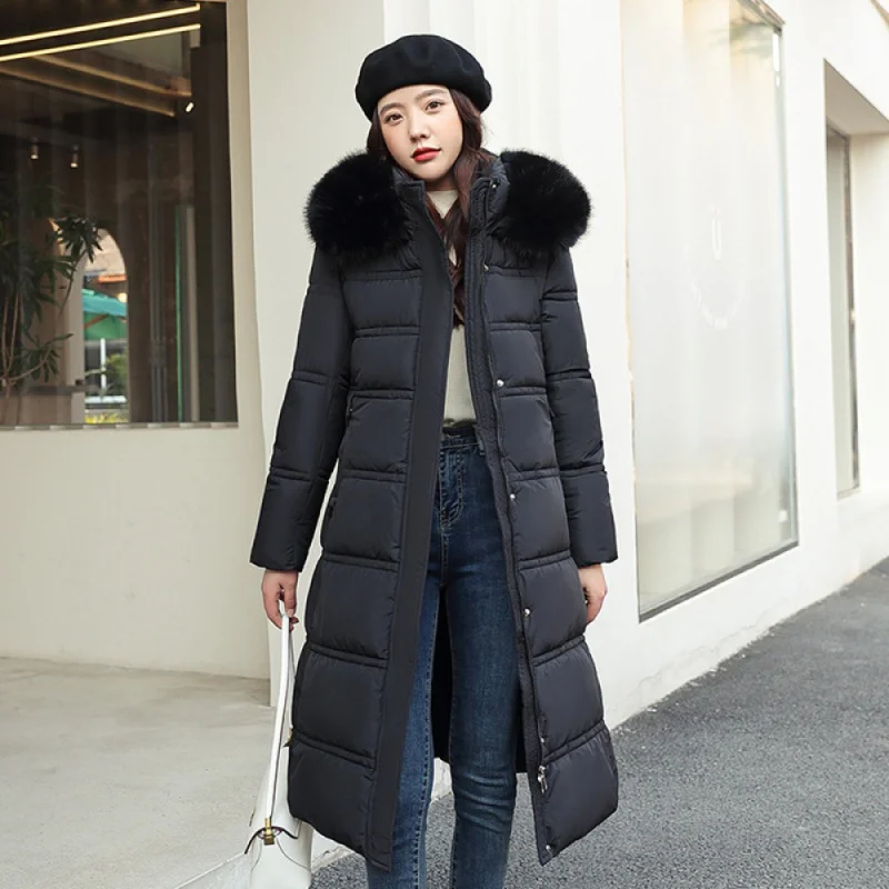 23 New modelsFashion fashionmonger women's winter 2022 new light luxury big fur collar mid-length down thick cotton-padded coatt
23 New modelsFashion fashionmonger women's winter 2022 new light luxury big fur collar mid-length down thick cotton-padded coatt