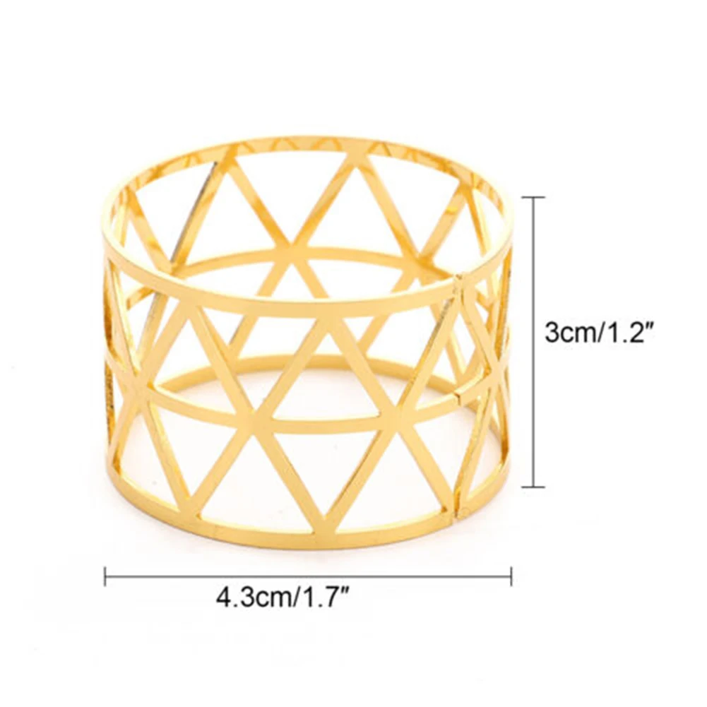 12 Pcs Anniversaries Towel Rack Buckle Napkin Rings 4.3*3cm/1.7”*1.2” Gold Napkin Rings Silver Towel Rack Buckle
12 Pcs Anniversaries Towel Rack Buckle Napkin Rings 4.3*3cm/1.7”*1.2” Gold Napkin Rings Silver Towel Rack Buckle