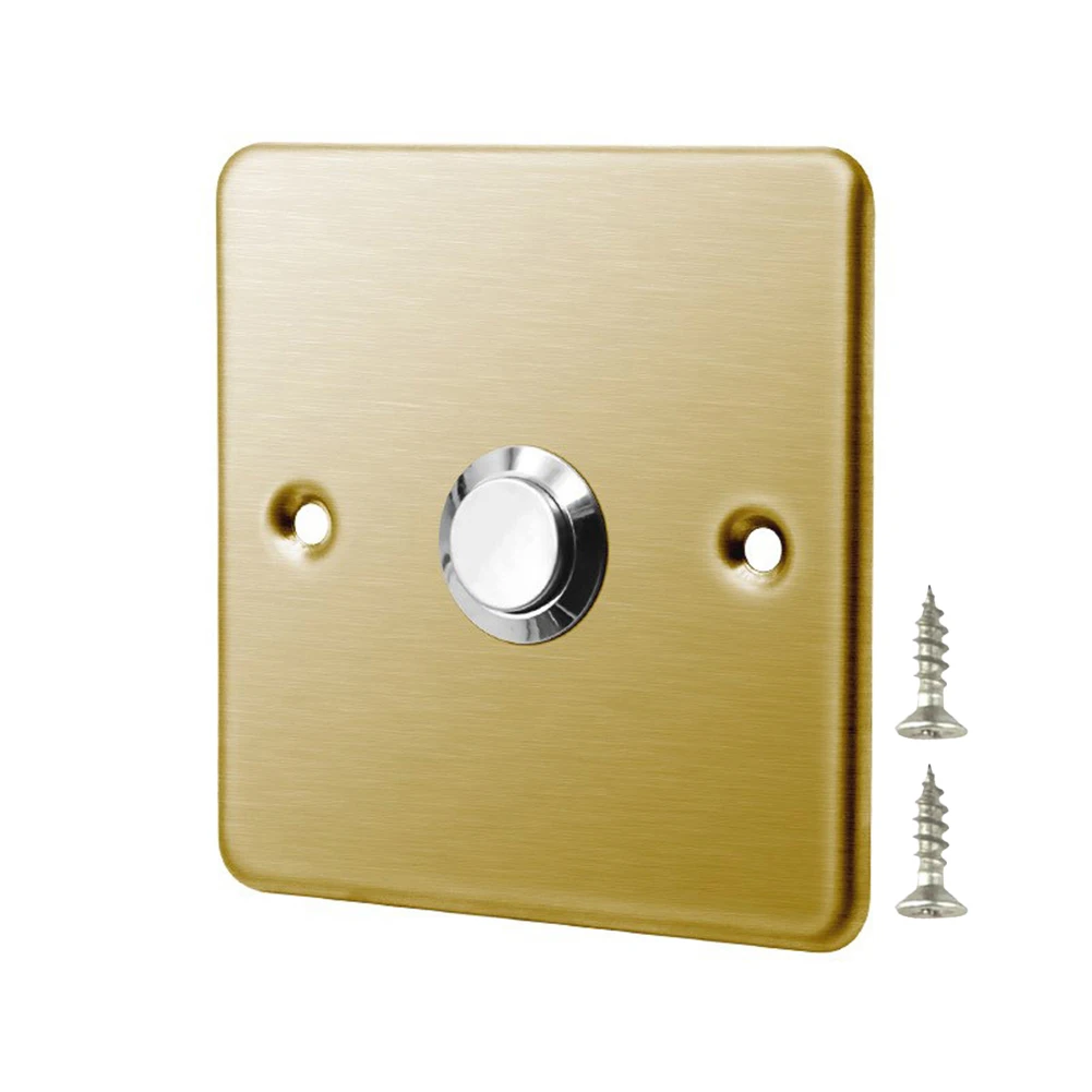 Switch Screws Doorbell Panel With Button Blank Stainless Steel 220-250V 86mm For Home Office Hotel Hardware Accessories
Switch Screws Doorbell Panel With Button Blank Stainless Steel 220-250V 86mm For Home Office Hotel Hardware Accessories