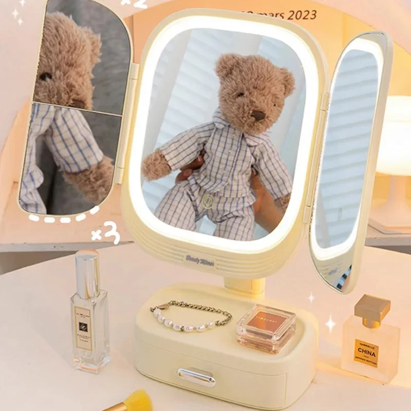 Aesthetic Folding Mirror Decorative Plastic Jeweler Cosmetic Mirror Bedroom Portable Espelho Redondo Bedrooms Decorations CY50DM
Aesthetic Folding Mirror Decorative Plastic Jeweler Cosmetic Mirror Bedroom Portable Espelho Redondo Bedrooms Decorations CY50DM